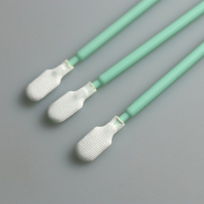 A cabeça redonda do dácron limpa para cotonetes Dustless do poliéster da sala de limpeza industrial