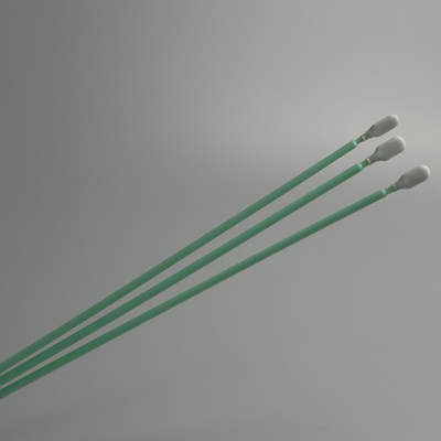 cotonetes longos limpos descartáveis do poliéster do punho de 250mm melhores para o PWB