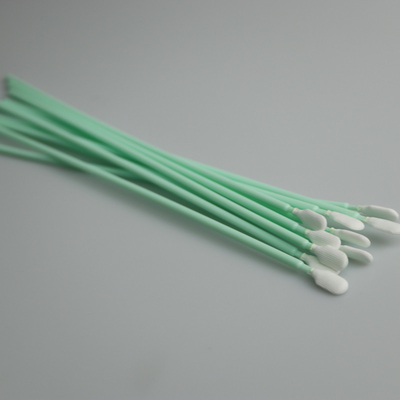 cotonetes longos limpos descartáveis do poliéster do punho de 250mm melhores para o PWB