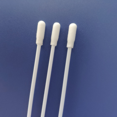cotonete de algodão médico estéril descartável da espuma do comprimento de 126mm