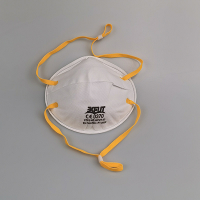 3D impedem a cara descartável civil branca da máscara da gripe 4 camadas