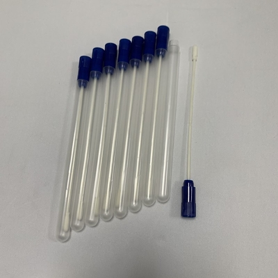 Cotonete estéril da espuma do teste do vírus do EO da vara do ABS para a coleção da amostra do hospital