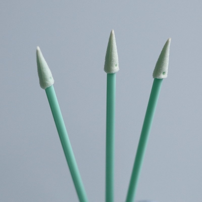Cotonete aberto aguçado da esponja da pilha para a limpeza dos entalhes