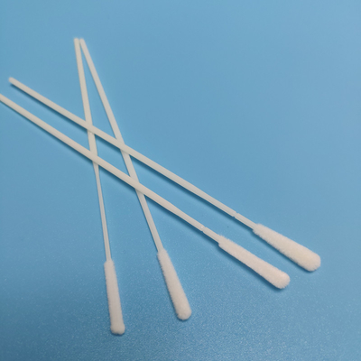 o cotonete estéril descartável reunido de nylon de 15cm com ABS cola o cotonete nasal