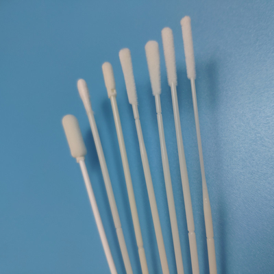 Cotonetes reunidos de nylon nasais estéreis para a coleção de espécime