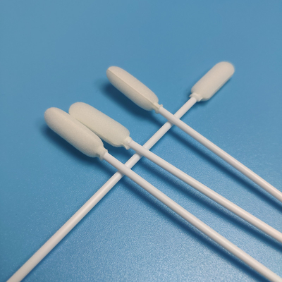 A espuma oral do GV 140mm derrubou o cotonete estéril descartável