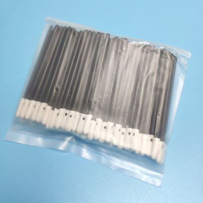 A espuma sem fiapos do OEM 70mm derrubou cotonetes de limpeza com punho dos PP