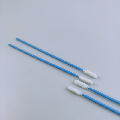 Nenhum cotonete de limpeza da espuma do fiapo com PP Stick165mm 100pcs/Bag