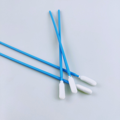 Nenhum cotonete de limpeza da espuma do fiapo com PP Stick165mm 100pcs/Bag