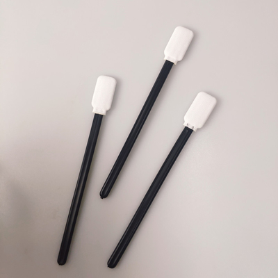 Micro preto 100PCS limpo mecânico dos cotonetes do poliéster do punho 5 polegadas