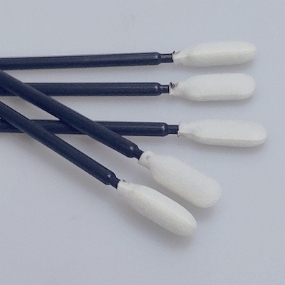 Cotonete longo super da limpeza da espuma da vara para limpo entalhado pequeno