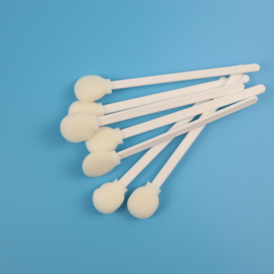 vara oral médica do cotonete da esponja do comprimento de 125mm com estrutura de pilha aberta