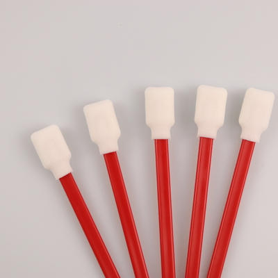125mm Pp colam o algodão que o cotonete não tecido da ponta da espuma com PP cola