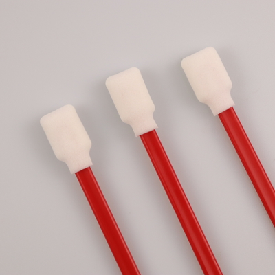 125mm Pp colam o algodão que o cotonete não tecido da ponta da espuma com PP cola