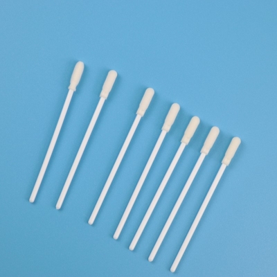 Cotonete envolvido individual da coleção de espécime de 8cm, cotonete do nariz do PCR