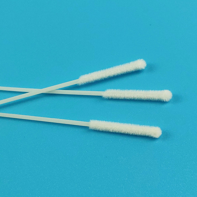 vara Nasopharyngeal reunida de nylon do ABS do cotonete do Cdc da amostra nasal de 15cm estéril
