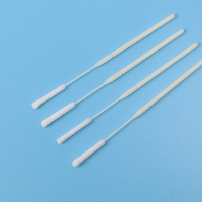 10cm EO Steirle reuniu o cotonete nasal de nylon da coleção de espécime com a vara do ABS