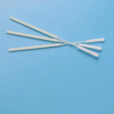 10cm EO Steirle reuniu o cotonete nasal de nylon da coleção de espécime com a vara do ABS