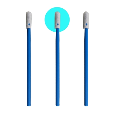 o cotonete da limpeza da eletrônica de 3.2mm Mini Round Head Foam Tip com PP cola