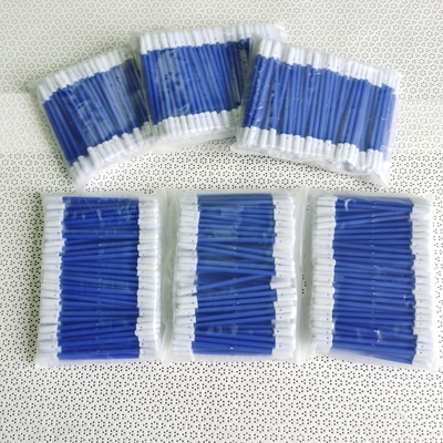 cotonete de 3.2mm Mini Round Head Cleanroom Foam com cabeças dobro para a limpeza dos entalhes