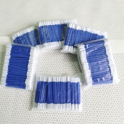 cotonete de 3.2mm Mini Round Head Cleanroom Foam com cabeças dobro para a limpeza dos entalhes