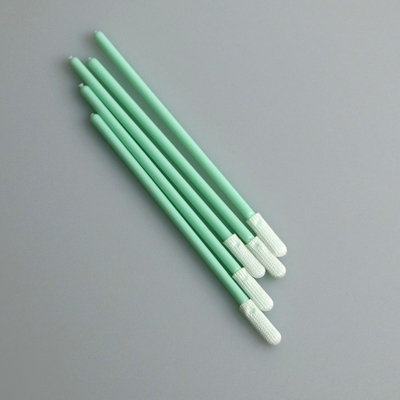 70mm que o dobro fez malha Mini Head Polyester Swab Applicator liso com PP colam