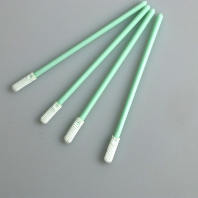 70mm que o dobro fez malha Mini Head Polyester Swab Applicator liso com PP colam