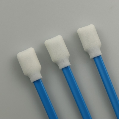 cotonete da ponta de Rectangle Cleaning Foam da impressora de vara de 125mm PP sem fiapos