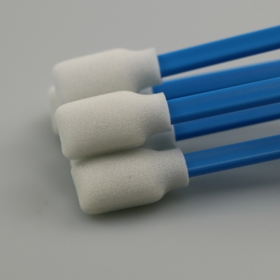 cotonete da ponta de Rectangle Cleaning Foam da impressora de vara de 125mm PP sem fiapos