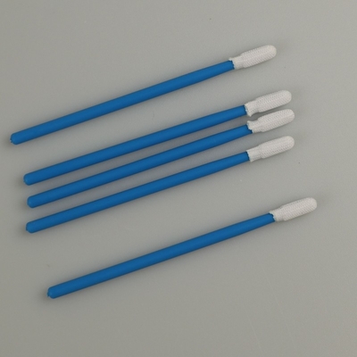 Os PP curtos colam o cotonete de limpeza 100pcs/Bag do micro poliéster para a sala de limpeza