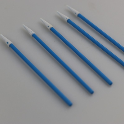 3" micro do cotonete da espuma do ESD da sala de limpeza apontado para a limpeza dos entalhes
