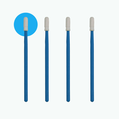 Eletrônica que limpa cotonetes do poliéster do ESD para a sala de limpeza 3.8mm Mini Head