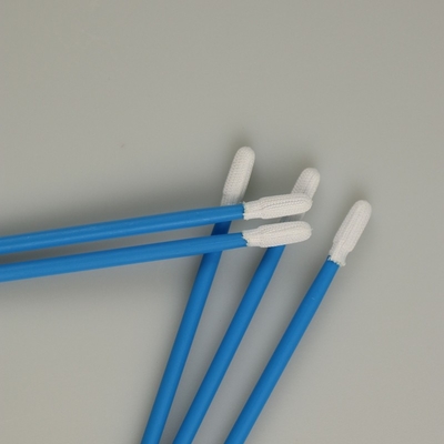 Eletrônica que limpa cotonetes do poliéster do ESD para a sala de limpeza 3.8mm Mini Head