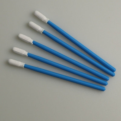 Eletrônica que limpa cotonetes do poliéster do ESD para a sala de limpeza 3.8mm Mini Head