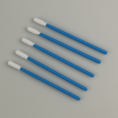 Eletrônica que limpa cotonetes do poliéster do ESD para a sala de limpeza 3.8mm Mini Head