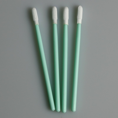 Poliéster feito malha dobro Mini Swab Dust Free da sala de limpeza do ESD