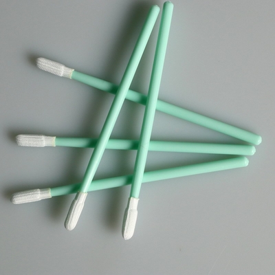 Poliéster feito malha dobro Mini Swab Dust Free da sala de limpeza do ESD
