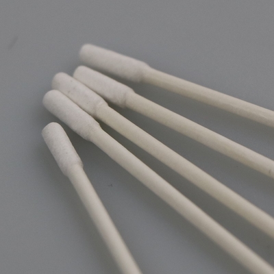 cigarro do cilindro E de 2mm cotonete de algodão de limpeza do micro com cabeças dobro