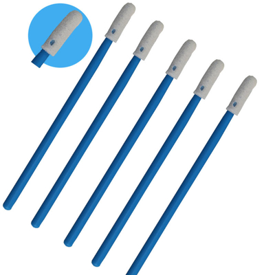 Cotonete de limpeza 3.2mm da ponta da espuma da sala de limpeza redonda pequena