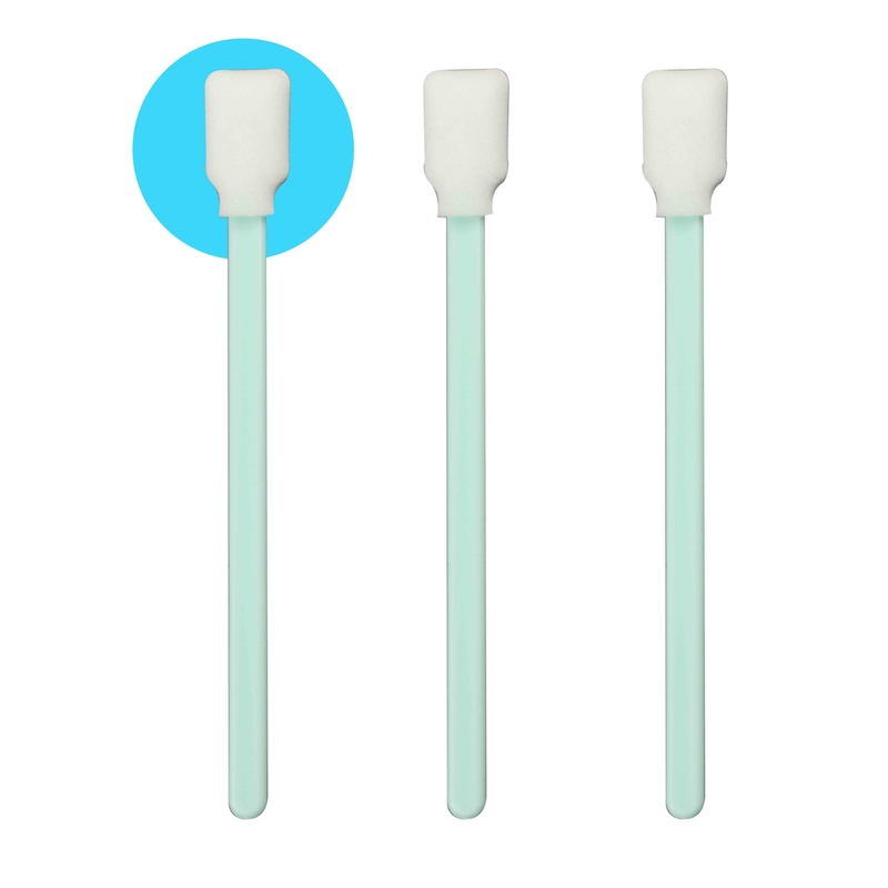 707 Esfregões de limpeza de espuma de precisão de tipo Rectangular Head Sponge Swab