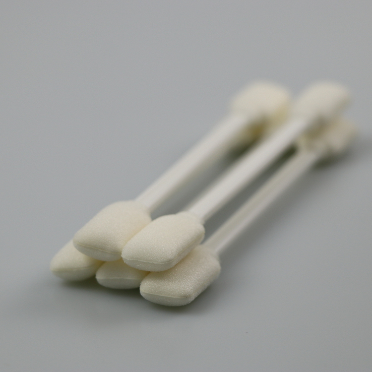 3" cotonete de algodão aguçado do micro sem fiapos de Bud Wooden Stick 1mm do algodão para a limpeza da fábrica