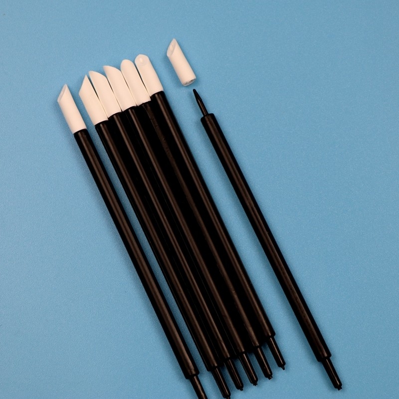 T11 Swab de espuma PU de 5 mm de alta absorção Rubínio Swab de bastão para limpeza de papelão da impressora