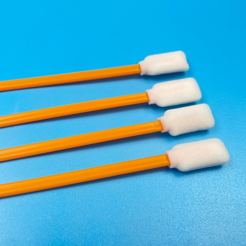 Esfregões de espuma de punho durável (50pcs) - cabeça de esponja de punho laranja/preta de 125mm sem lingotes para limpeza de superfícies sensíveis