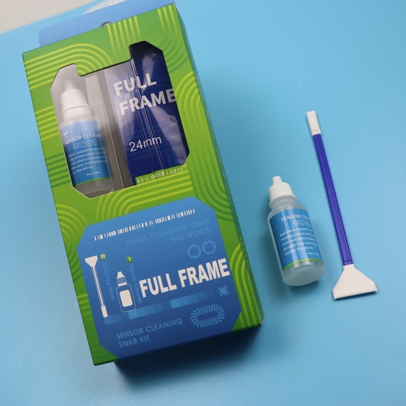 2 em 1 Kit de limpeza de câmera CMOS com líquido