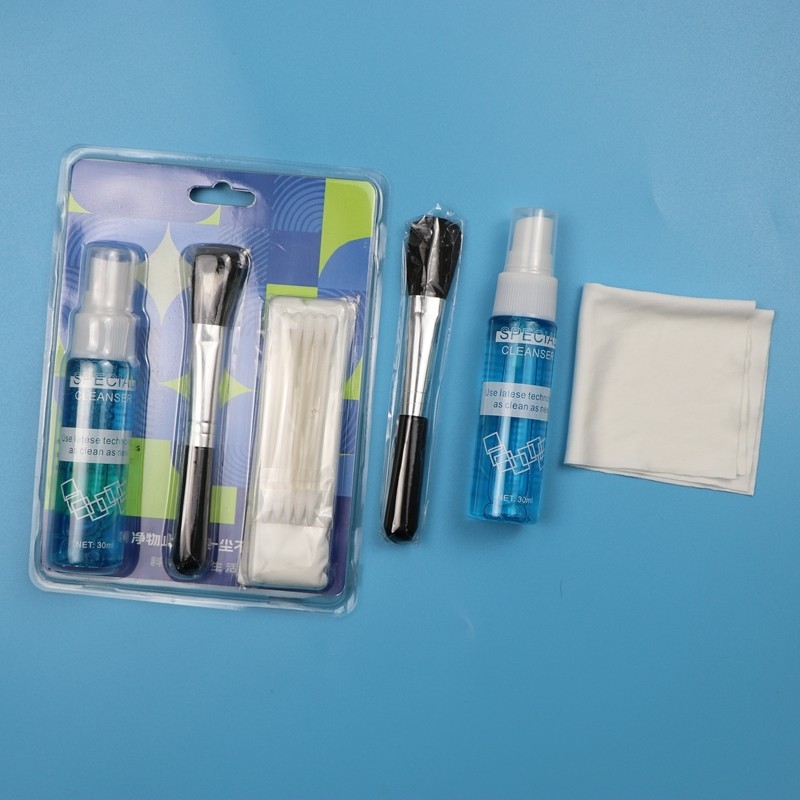 Kit de limpeza da camra com tela líquida Kit de limpeza da tela com líquido
