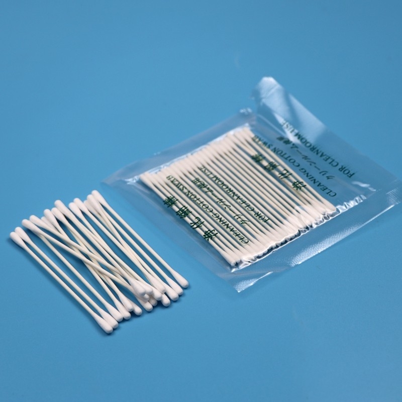 BB-001 Papel biodegradável 3,2 mm Samll Botões de algodão Cosméticos Qtips Maquiagem Remover cotonetes
