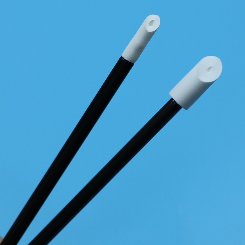 T-11 Lint Free PP Stick 5mm PU Foam Swab Printer Limpeza Ruby Stick para limpeza óptica