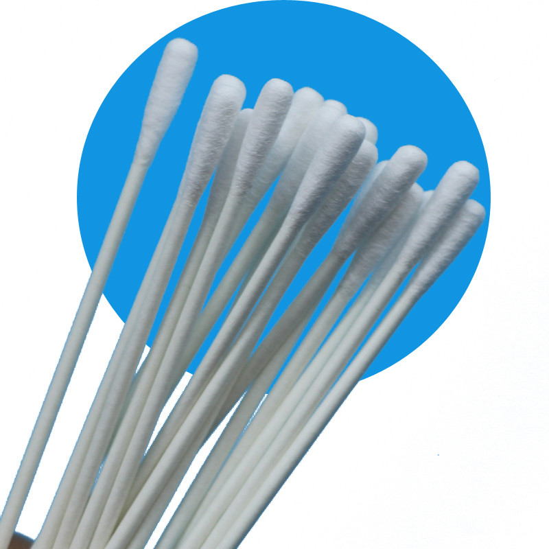 Eco Friendly Paper Stick 3,2 mm Pequeno Qtips redondo Sala limpa Swab de algodão com cabeças duplas