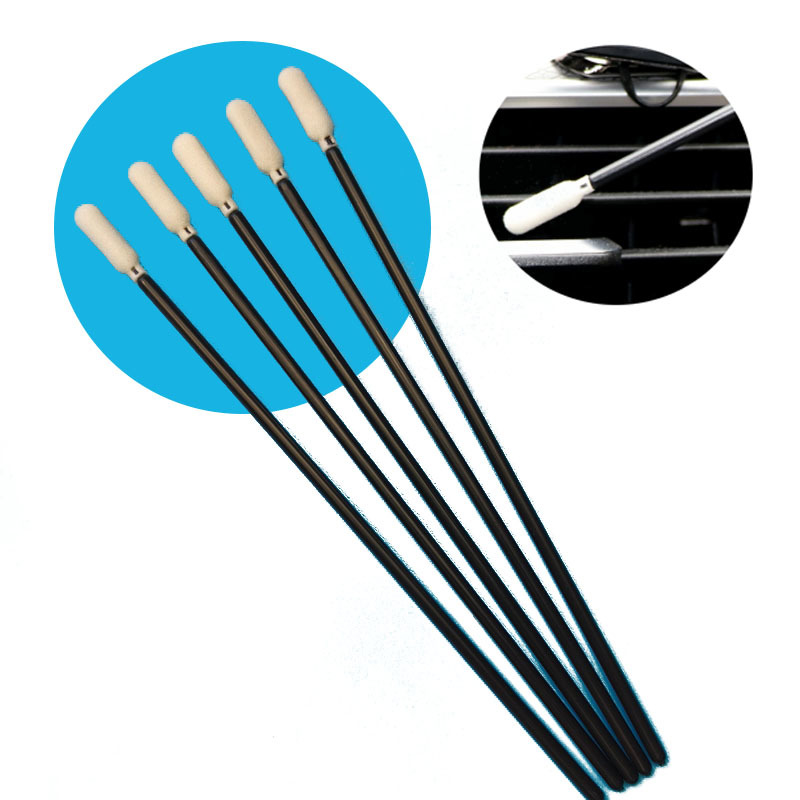 TX740 Low Lint 6.5 "Extra Long Handle Sponge Stick Car Cleaning Swab de espuma para limpeza de arma