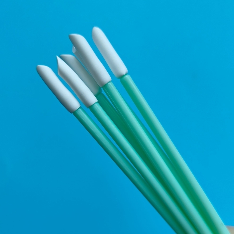 Haste de limpeza de espuma PU T-31 Verde PP 3mm para relógio, rubi, para limpeza de impressoras